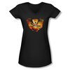 The Hobbit Battle Of The Five Armies Shirt Juniors V Neck Reign In Flame Black Tee T-Shirt