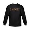 The Hobbit Battle Of The Five Armies Shirt Logo Long Sleeve Black Tee T-Shirt