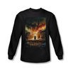 The Hobbit Battle Of The Five Armies Shirt Smaug Poster Long Sleeve Black Tee T-Shirt