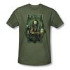 The Hobbit Battle Of The Five Armies Shirt Thorin And Company Adult Heather Green Tee T-Shirt