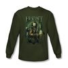 The Hobbit Battle Of The Five Armies Shirt Thorin And Company Long Sleeve Green Tee T-Shirt