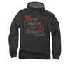 The Hobbit Desolation Of Smaug Hoodie Sweatshirt Never Laugh Charcoal Adult Hoody Sweat Shirt