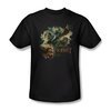 The Hobbit Desolation Of Smaug Shirt Baddies Adult Black Tee T-Shirt