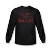 The Hobbit Desolation Of Smaug Shirt Dragon Long Sleeve Black Tee T-Shirt