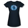 The Hobbit Desolation Of Smaug Shirt Juniors Tangled Web Navy Tee T-Shirt