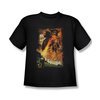 The Hobbit Desolation Of Smaug Shirt Kids Golden Chambers Black Youth Tee T-Shirt