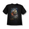 The Hobbit Desolation Of Smaug Shirt Kids Thranduil&#039;s Realm Black Youth Tee T-Shirt