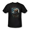 The Hobbit Desolation Of Smaug Shirt Knives Adult Black Tee T-Shirt