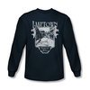 The Hobbit Desolation Of Smaug Shirt Laketown Simple Long Sleeve Navy Tee T-Shirt