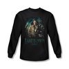 The Hobbit Desolation Of Smaug Shirt Protector Long Sleeve Black Tee T-Shirt