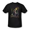 The Hobbit Desolation Of Smaug Shirt Sword And Staff Adult Black Tee T-Shirt