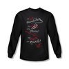 The Hobbit Desolation Of Smaug Shirt Tail Claws Long Sleeve Black Tee T-Shirt