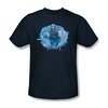 The Hobbit Desolation Of Smaug Shirt Tangled Web Adult Navy Tee T-Shirt