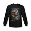 The Hobbit Desolation Of Smaug Shirt Thranduil&#039;s Realm Long Sleeve Black Tee T-Shirt