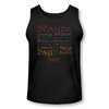 The Hobbit Desolation Of Smaug Tank Top Keyhole Black Tanktop