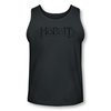 The Hobbit Desolation Of Smaug Tank Top Ornate Logo Charcoal Tanktop