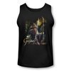 The Hobbit Desolation Of Smaug Tank Top Sword And Staff Black Tanktop