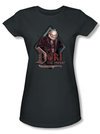 The Hobbit Juniors Shirt Movie Unexpected Journey Dori Charcoal Tee