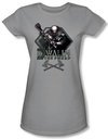 The Hobbit Juniors Shirt Movie Unexpected Journey Dwalin Silver Tee