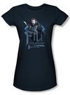 The Hobbit Juniors Shirt Movie Unexpected Journey Fili Navy Blue Tee