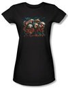 The Hobbit Juniors Shirt Movie Unexpected Journey Misty Goblin Black