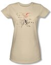 The Hobbit Juniors Shirt Movie Unexpected Journey Mountain Cream Tee