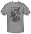 The Hobbit Kids Shirt Movie Unexpected Journey Sketches Silver Tee