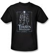 The Hobbit Kids Shirt Movie Unexpected Journey Thorin Black T-shirt