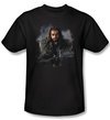 The Hobbit Kids Shirt Movie Unexpected Journey Thorin Black Tee