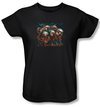 The Hobbit Ladies Shirt Movie Unexpected Journey Misty Goblin Black