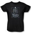 The Hobbit Ladies Shirt Movie Unexpected Journey Thorin Black Tee