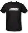 The Hobbit Shirt Movie Unexpected Journey Company Black Slim Fit Tee