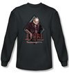 The Hobbit Shirt Movie Unexpected Journey Dori Charcoal Long Sleeve