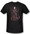 The Hobbit Shirt Movie Unexpected Journey Elrond Black Slim Fit Tee