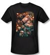 The Hobbit Shirt Movie Unexpected Journey Goblin King Black Slim Fit