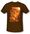 The Hobbit Shirt Unexpected Journey Adventure Coffee Slim Fit Tee