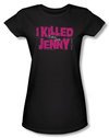 The L Word Juniors Shirt I Killed Jenny Black White T-shirt Tee