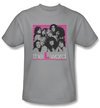 The L Word Shirt Cast Adult Silver T-Shirt Tee