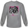 The L Word Shirt Cast Silver Long Sleeve T-Shirt Tee