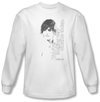 The L Word Shirt Looking Shane Today White Long Sleeve T-Shirt Tee