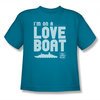 The Love Boat Shirt Kids I&#039;m On A Love Boat Turquoise T-Shirt