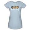 The Love Boat Shirt Wave Of Romance Juniors Light Blue T-Shirt