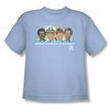 The Love Boat Shirt Wave Of Romance Youth Light Blue T-Shirt