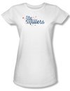 The Millers Shirt Juniors Logo White Tee T-Shirt