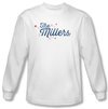 The Millers Shirt Logo Long Sleeve White Tee T-Shirt