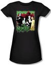 The Munsters Juniors T-shirt Normal Family Black Tee Shirt