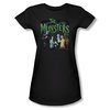 The Munsters Shirt Juniors 50 Years Portrait Black T-Shirt