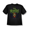 The Munsters Shirt Kids 50 Years Logo Black Youth T-Shirt