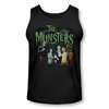 The Munsters Shirt Tank Top 50 Years Portrait Black Tanktop