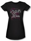 The Real L Word Juniors Shirt Dirty Black T-shirt Tee